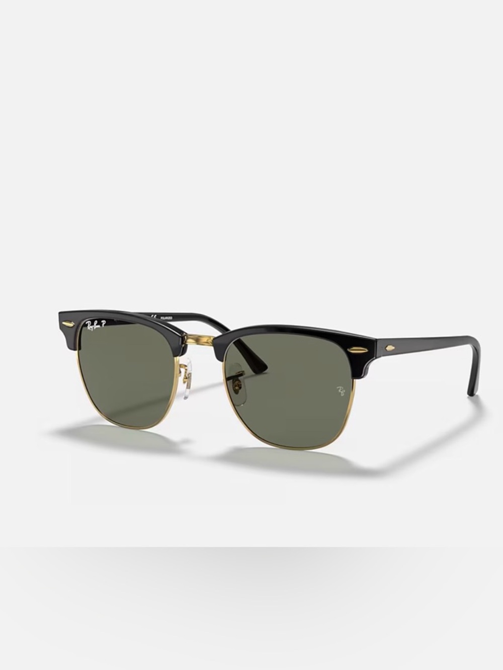 Ray-Ban Clubmaster Classic Polarized SunglassesRB3016 901/58 (51-21)